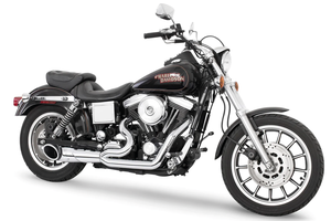 Escape Shorty 2-1 para motor Harley-Davidson 107 con salida baja