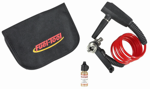 Sistema de transferencia de gasolina Fuel-Tool para repostaje en motos
