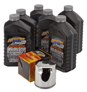 Kit de servicio y cambio de aceite con filtros y juntas para motocicletas americanas