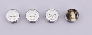 Conjunto de tapas plásticas negras para tornillos hexagonal, Allen y cabeza cónica