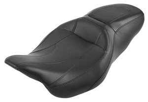 Asiento C.C. Rider 2-Up negro para motocicleta Harley-Davidson Touring