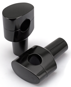 Par de torretas Fusion con cabeza oval cónica para motocicleta