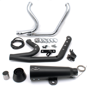 Escape MCJ 2 en 1 ajustable instalado en motocicleta Softail Milwaukee Eight
