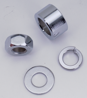 Ejes cromados delanteros y traseros para motocicletas Harley-Davidson