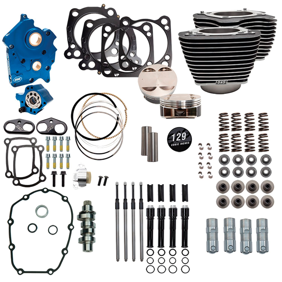 Kit S&S Power Pack para motor Milwaukee Eight de Harley-Davidson