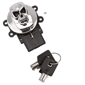 Interruptor de encendido con forma de calavera de la marca Zodiac