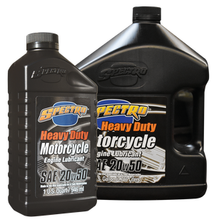 Envase de aceite de motor Spectro Heavy Duty SAE 20W50 para motocicletas