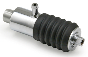 Cilindro maestro de freno trasero con depósito remoto para Harley FXR y Softail Evolution