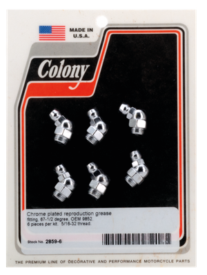 Accesorios de grasa Colony para mantenimiento de transmisión en motos americanas