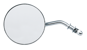 Retrovisor circular estilo moderno de 4 pulgadas para motocicleta