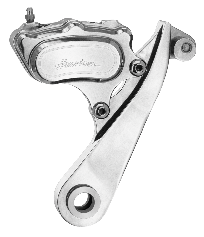 Pinzas de freno Slimline Harrison de aluminio billet negro
