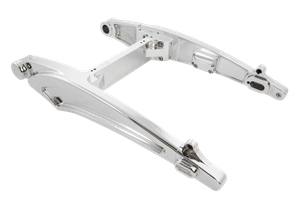 Basculante de aluminio pulido para Harley-Davidson V-Rod fabricado por Rick's