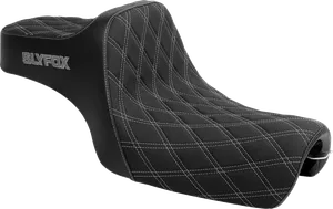 Asiento High Noon negro para motocicleta custom americana