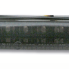 Piloto flexible de diodos LED negro para motocicleta custom