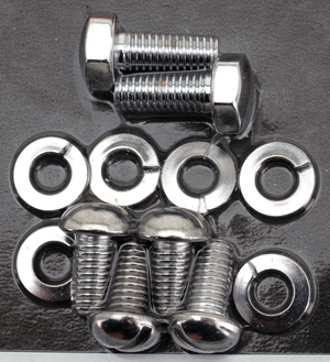 Kit de tornillos para regulador y disyuntor de circuito de colonia para Harley-Davidson antigua