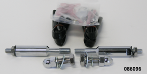 Kit de acoplamiento para placas laterales desmontables de moto