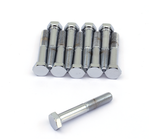 Surtido de tornillos Allen con cabeza hexagonal e acabado cromado brillante