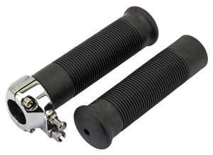 Puño acelerador cromado completo estilo Jackhammer