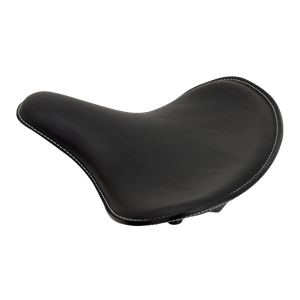 Asiento estilo solo KR negro para motocicleta