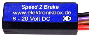 Freno SPEED 2 para motocicleta, vista frontal del componente mecánico