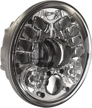 Par de focos delanteros LED Adaptative 2 de 5-3/4 pulgadas para moto