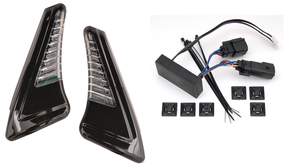 OJOS DE SERPIENTE PARA TOUR-PACK DE CIRO - Negro con control — B-stock