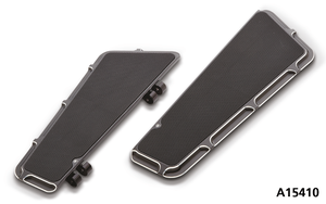 Plataformas Fusion Ness de aluminio pulido para motocicleta