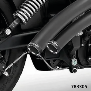 Carenado frontal Radical Radius negro para motocicleta Indian Scout