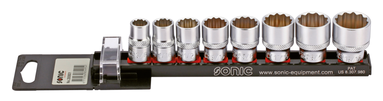 Conjunto de enchufes eléctricos y piezas de repuesto marca Sonic Equipment
