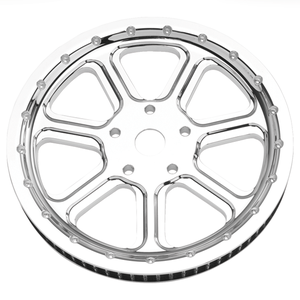 Polea Performance Machine metálica para transmisión de motocicleta