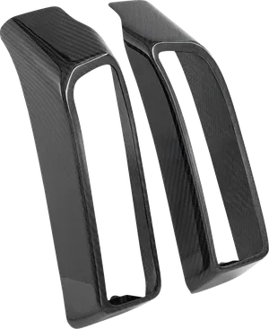 Cubierta plástica negra para módulo de luz trasera de motocicleta Harley-Davidson