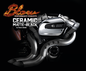 Escape Blow Performance instalado en motocicleta Harley-Davidson con motor Milwaukee Eight