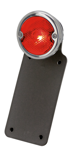 Piloto trasero LED negro No School Choppers para moto custom