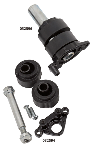 Kit de soportes de motor con goma y bujes para Harley-Davidson Sportster