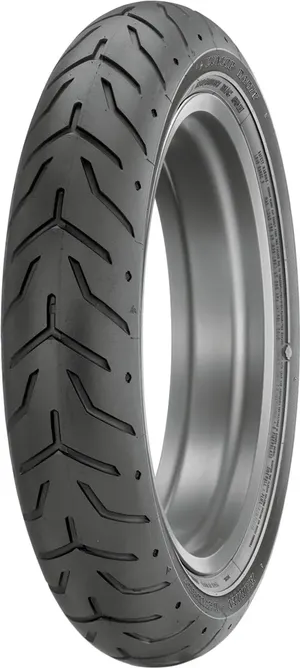 Neumático D407 o D408 montado en llanta de motocicleta Harley-Davidson