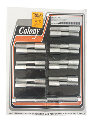 Conjunto de tornillos de culata Colony para válvulas laterales