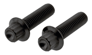 Tornillos de pinza de freno de titanio negro