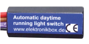 Interruptor automático de luces diurnas Elektronikbox para motocicletas