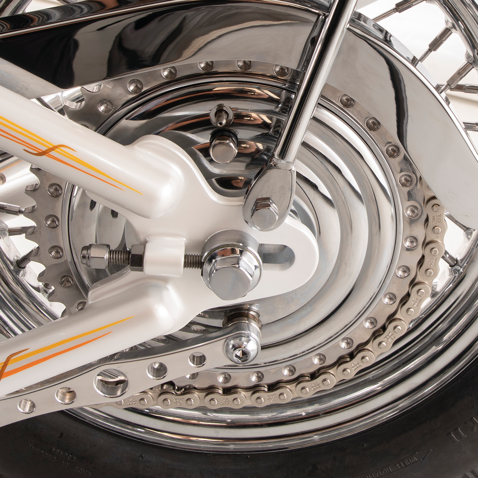 Tambor de freno hidráulico Kustom Tech para motocicleta