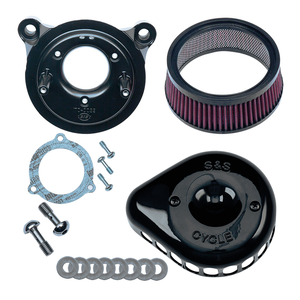 Kit filtro de aire Stealth Mini Lágrima S&S para Harley-Davidson