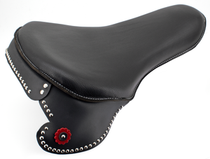 Asiento estilo Panhead Buddy Seat para motocicleta