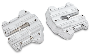 Par de tapas de balancines Arlen Ness calibre 10 para motor Milwaukee Eight