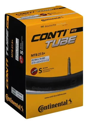 Cámara de aire negra ContiTube para bicicleta de montaña 27,5 pulgadas