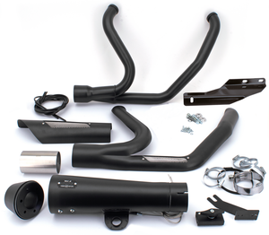 Soporte ajustable 2 en 1 MCJ para Harley Touring en color negro