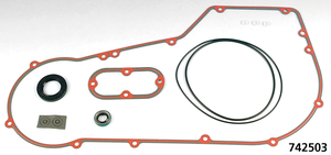 Kit de juntas, o-rings y retenes de aceite para la primaria de motocicletas Big Twin de 5 velocidades