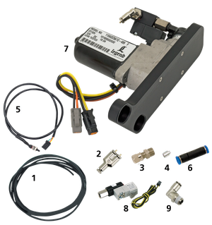 Kit de repuestos suspensión neumática Legend para motocicletas Harley-Davidson