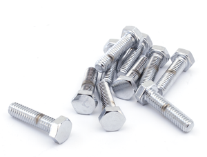 Surtido de tornillos Allen con cabeza hexagonal e acabado cromado brillante