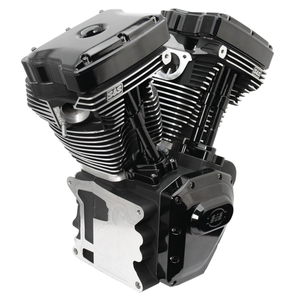Motor completo S&S T-Series long block con cilindros y culatas instalados