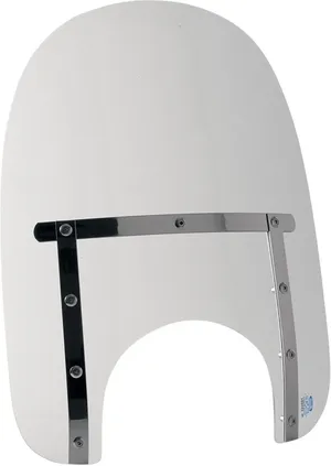 Parabrisas Memphis Slim transparente para motocicleta Harley-Davidson