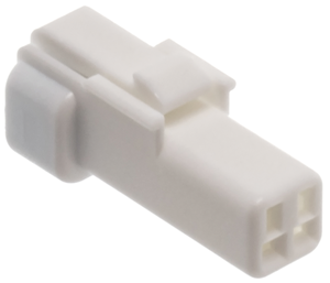 Conectores eléctricos JST Serie A de color negro con sello estanco para protección contra agua